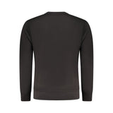 Black Cotton Sweatshirt