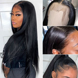 HD Transparent Brazilian Deep Wave Frontal Wig