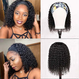 Brazilian Kinky Curly Headband Wig